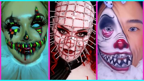 Shocking Horror Makeup #1 (Scary, Emo, Goth, Cyberpunk, Horror, Clown)