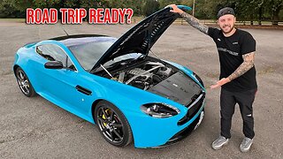 PREPARING MY ASTON MARTIN FOR A 2500 MILE ROAD TRIP