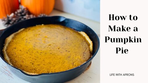 How to make the best pumpkin pie!!!