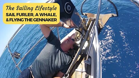 Sail Furling System, a Whale, and flying the Gennaker | Sailing Britican Channel Update