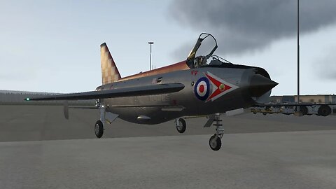 Inverness in the English Electric Lightning Full Flight.
