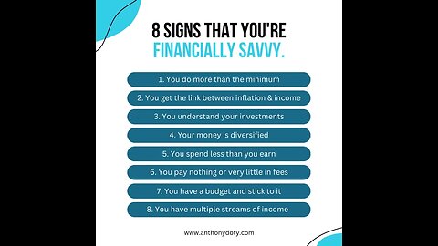 🎯 Financial literacy allows you to make smart decisions with your money