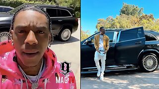 Soulja Boy Shows Off His New Custom Wrapped Maybach SUV! 🚙