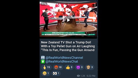 News Shorts: New Zealand Tv made Fun of Trump Situation