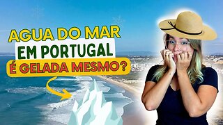 Primeira vez na PRAIA em PORTUGAL! Será que é DIFERENTE do BRASIL?