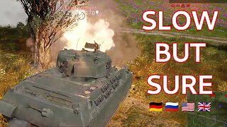 Slow but Sure, heavy tank gameplay from 4 nations! ~ 🇩🇪🇷🇺🇺🇸🇬🇧[War Thunder]