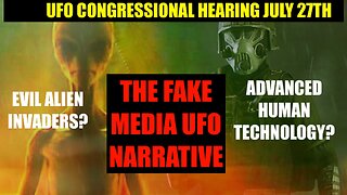 The Congressional UFO Hearings Are NOT About Disclosure - You Are Being Played