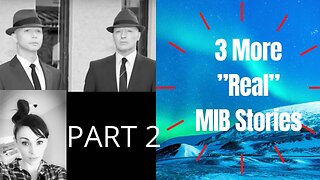 “Real” MIB? Three More Allegedly True Encounters With The Men In Black!!