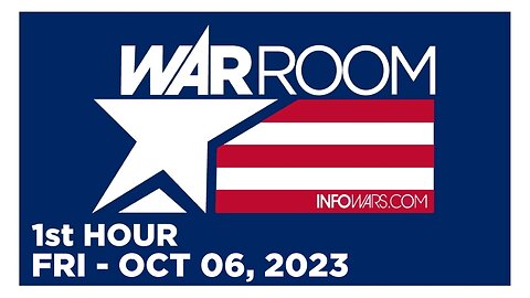 WAR ROOM [1 of 3] Friday 10/6/23 • CLINTON CALLS FOR THE TRUMP CULT ‘DEPROGRAMMING CAMPS’ • Infowars