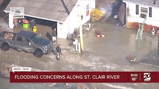 Flooding concerns continue along St. Clair River