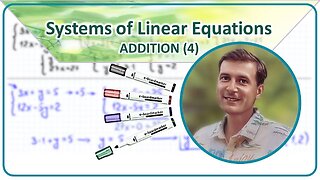 Solving Systems. Addition method. Advanced.