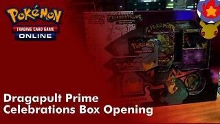 Dragapult Prime Celebrations Box Opening | Pokemon TCG