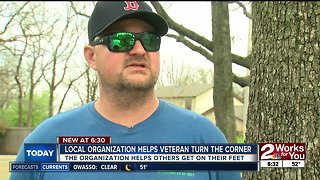 Local organization helps veteran turn the corner