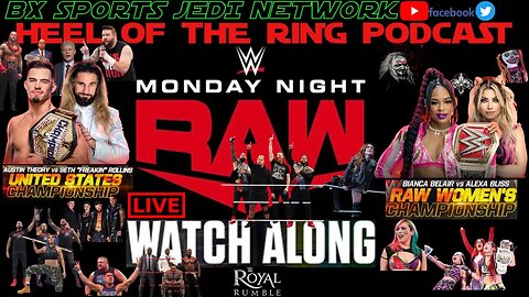 WWE MONDAY NIGHT RAW WATCH-ALONG /HEEL OF THE RING PODCAST