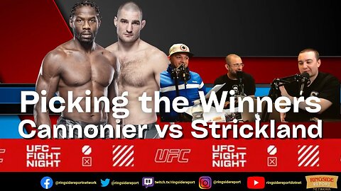 UFC Fight Night: Cannonier vs Strickland | Betting Breakdown💸 | Fight Card Predictions 🔴 Live Stream