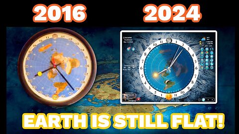 Flat Earth Clock App 2016-2024