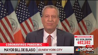 NYC Mayor de Blasio Attacks Governor Cuomo Over Nursing Home Deaths