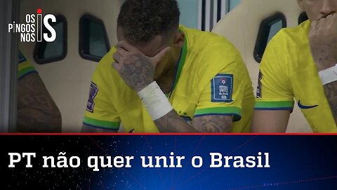 Por diferença política, petistas celebram lesão de Neymar na Copa