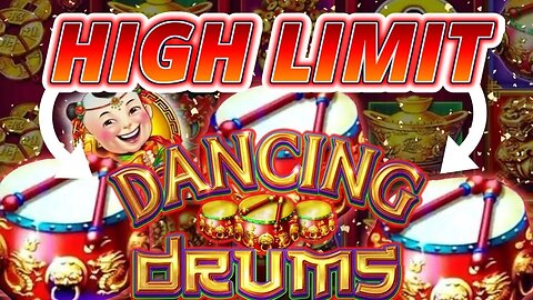 High Limit Dancing Drums & Dragon Link with a 🐉SURPRISE GUEST!!!