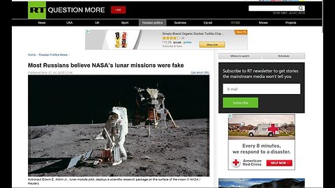 Russians believe in Flat Earth, and most think US moon missions are fake - Russia Today ✅