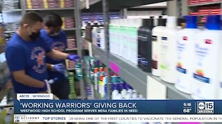 'Working Warriors' program gives back to community
