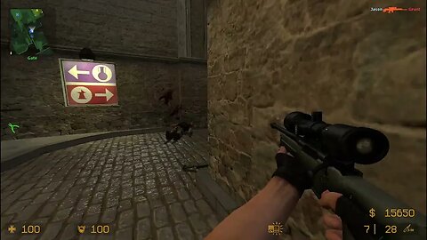 Counter Strike Source Piranesi Bots #44 Only Sniper Rifles