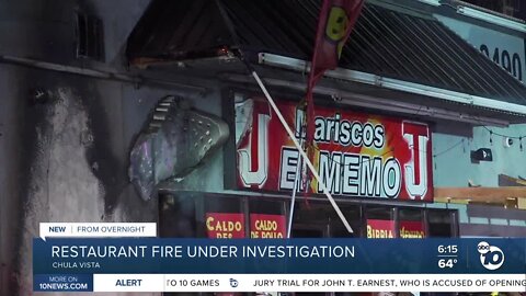 Fire destroys Mariscos restaurant