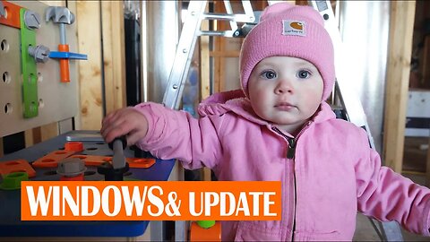 DIY HOME BUILD EP. 055 | WINDOWS, TAPING, & PROJECT UPDATE