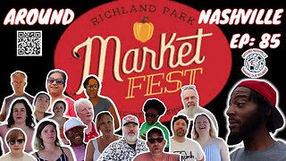 THINGS TO DO AROUND NASHVILLE - EP: 85 - RICHLAND PARK FARMERS MARKET @kreatehub5005 #vlog #fyp