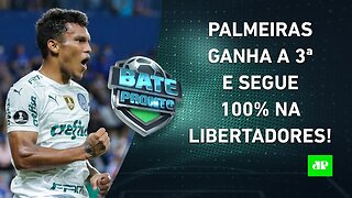 Palmeiras VENCE MAIS UMA na Libertadores; Flamengo JOGA HOJE! | BATE-PRONTO – 28/04/22