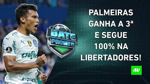 Palmeiras VENCE MAIS UMA na Libertadores; Flamengo JOGA HOJE! | BATE-PRONTO – 28/04/22