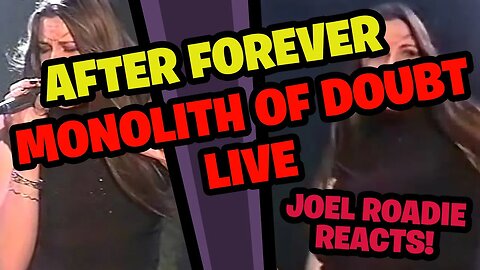 After Forever - Monolith Of Doubt Live At Kopspijkers (2002) - Roadie Reacts