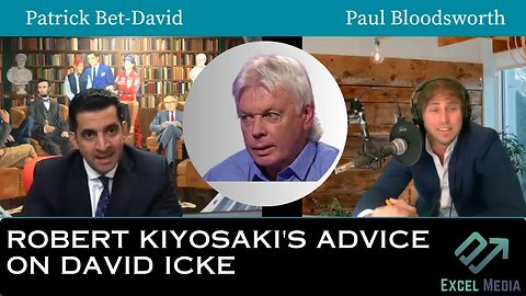 Patrick Bet-David | Robert Kiyosaki advises PBD on David Icke Interview