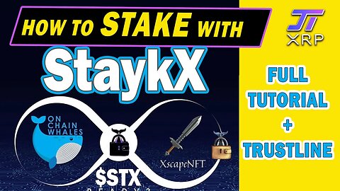 StaykX Full Tutorial - How to Stake With StaykX
