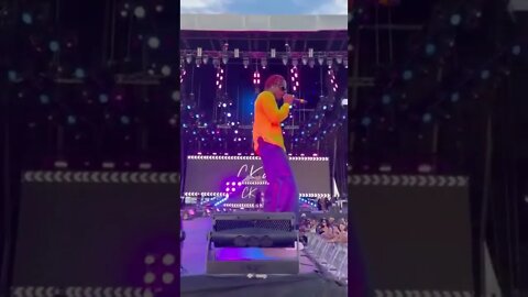 ckay_yo serenades fans at Afro Nation, Portugal 🇵🇹