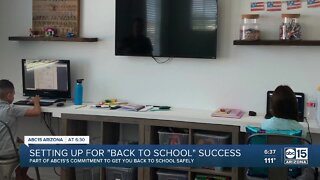 Setting up for 'back to school success'