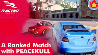 A Ranked Match with @PEACEKULL using the Subaru Impreza WRX STI | Racing Master