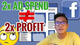 🤔 Does 2x Facebook Ad Spend = 2x Profits? 🤔- Shopify Dropshipping