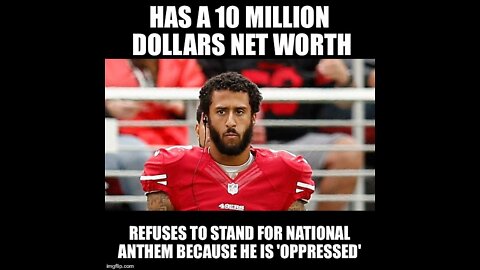 Colin Kaepernick says the NFL is slavery then does this.Proof hes a fraud