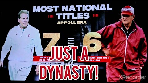 ROLLTIDE IS A DYNASTY!