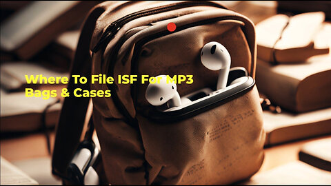 Mastering the ISF Process: Where to File ISF for MP3 Bags and Cases