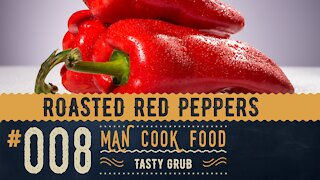 Air Fryer Roasted Red Peppers