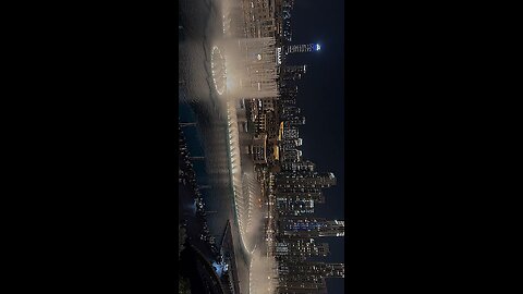 Dancing water view from burj khalifa🇦🇪😍🔥