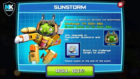 Angry Birds Transformers - Sunstorm Event - Day 5 - Mission 1