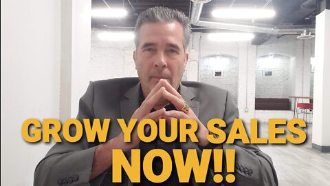 HOW TO GROW YOUR SALES NOW! STEP ONE: MASTER COLD CALLING