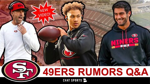 Will Jimmy Garoppolo Backup Trey Lance? 49ers News & Rumors Q&A