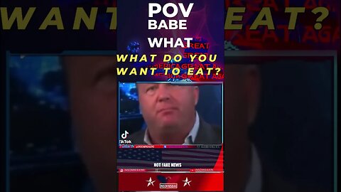 WHAT DO YOUWANT TO EAT? #politics
