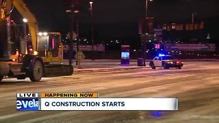 Traffic changes coming due to The Q construction