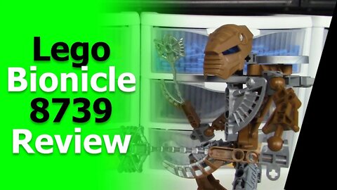 Lego Bionicle 8739 Toa Hordika Onewa Review