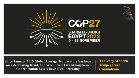 COP27 The Modern Temperature Conundrum and the Risk to the Paris Agreement, NetZero, UN 2030 Agenda